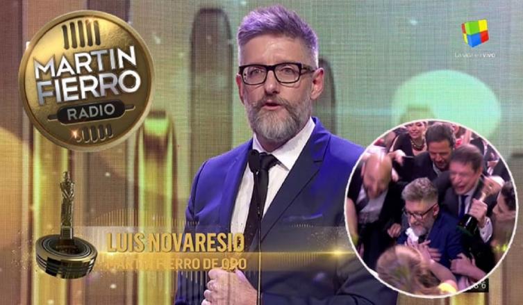 LUIS NOVARESIO SE LLEVÓ EL MARTÍN FIERRO DE ORO: LOS GANADORES