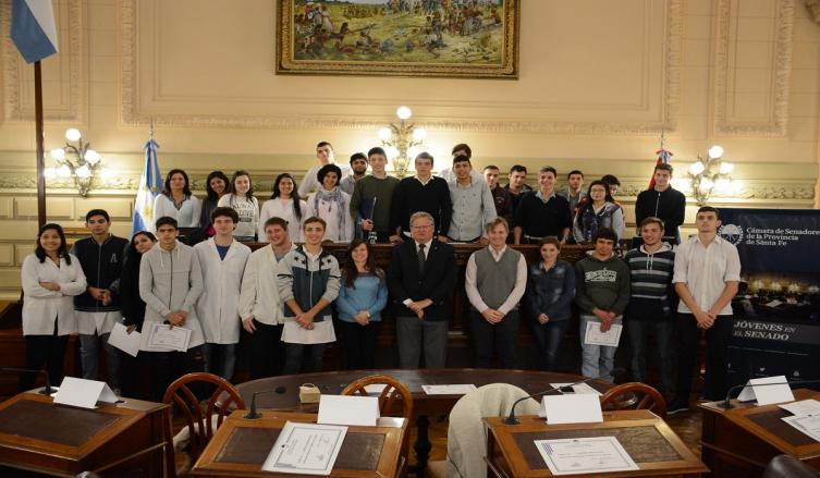 Alumnos de Esperanza y Las Colonias en La Casa De Las Leyes