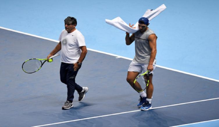 TENIS: TONI NADAL SE DESPIDIÓ DE SU SOBRINO