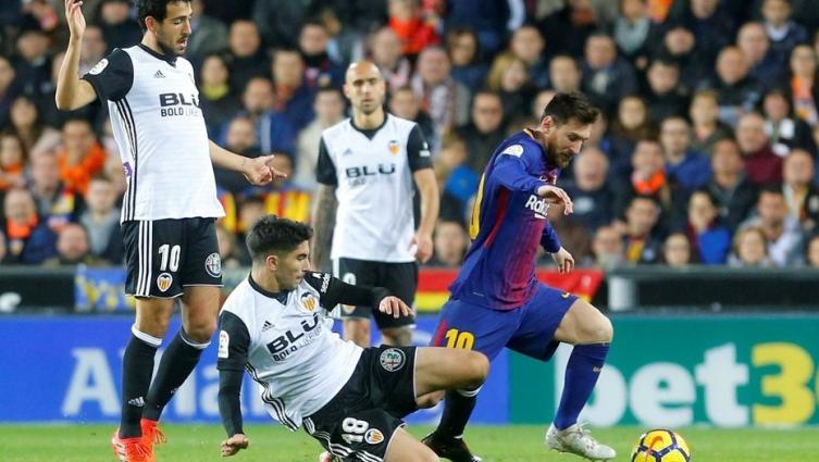 EL BARCELONA EMPATÓ ANTE EL VALENCIA
