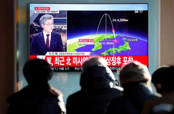 Corea del Norte dijo que probó con éxito un nuevo misil intercontinental 