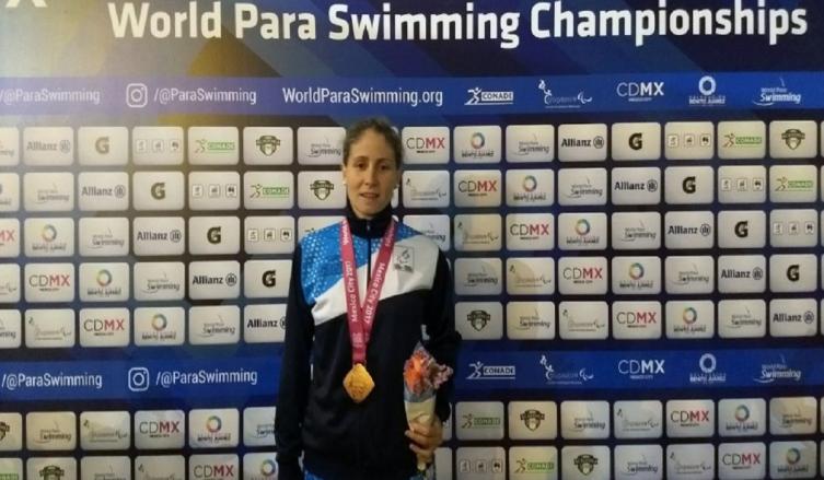 NATACIÓN: ANABEL MORO, BRONCE EN EL MUNDIAL DE MÉXICO