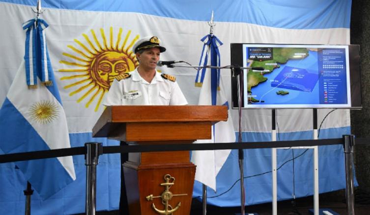 Nuevo parte de la Armada sobre el ARA San Juan: 