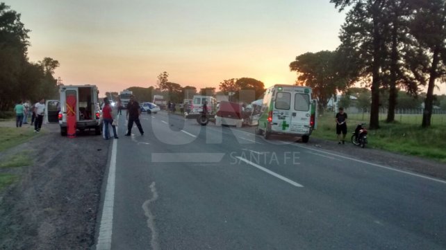 Dos muertos en un violento choque