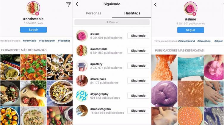 Los cambios de Instagram: ahora podés seguir hashtags
