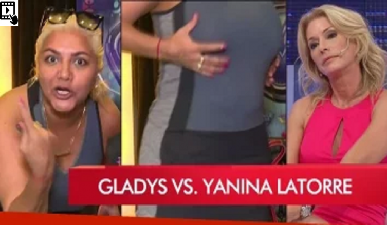 EL PICANTE CRUCE ENTRE LA BOMBA Y YANINA LATORRE