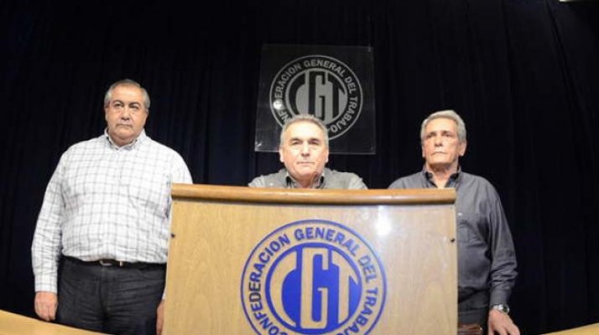 La CGT anunció que habrá paro desde el lunes al mediodía