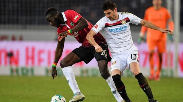 ALARIO FUE TITULAR EN EL EMPATE DEL LEVERKUSEN