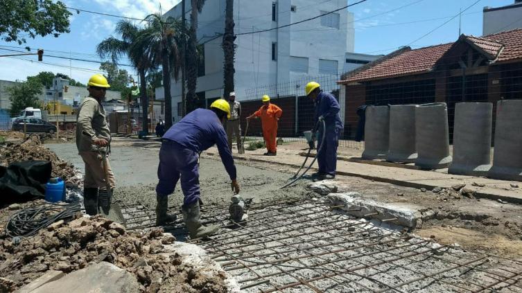 La provincia ejecutó el 25% del desagüe Mariano Comas 