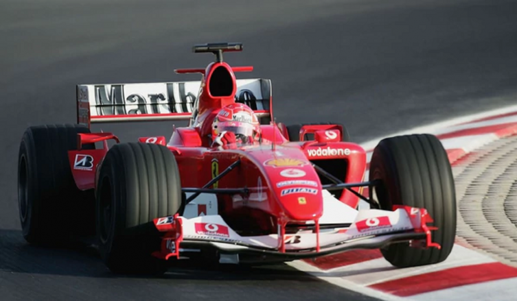 LA FERRARI F2004 DE MICHAEL SCHUMACHER VOLVERÁ A CORRER