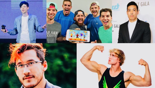 Los diez youtubers que más dinero recaudaron en 2017