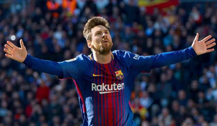 MESSI JUEGA SU PRIMER PARTIDO EN EL AÑO DEL MUNDIAL