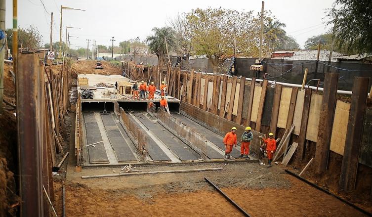 La ciudad sumó más de 38 kilómetros de desagües