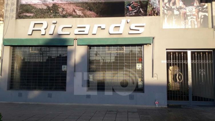 Se incendió una bicicletería 