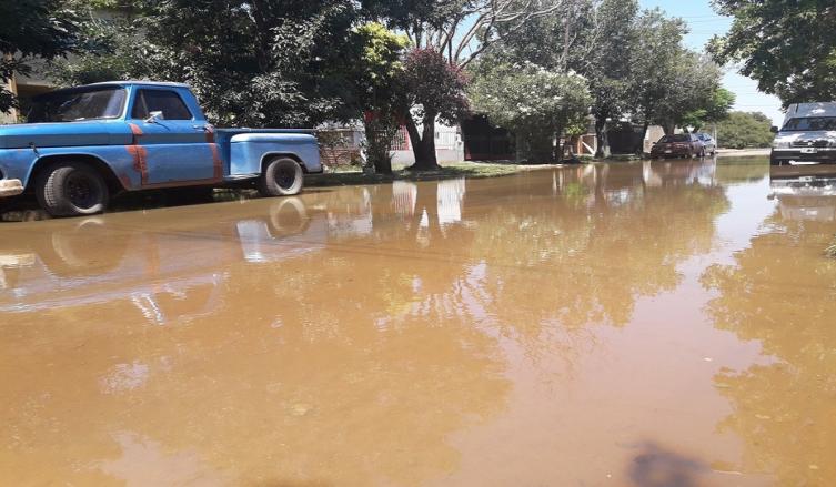Solicitó solución para los problemas de anegamientos en Barrio El Pozo  