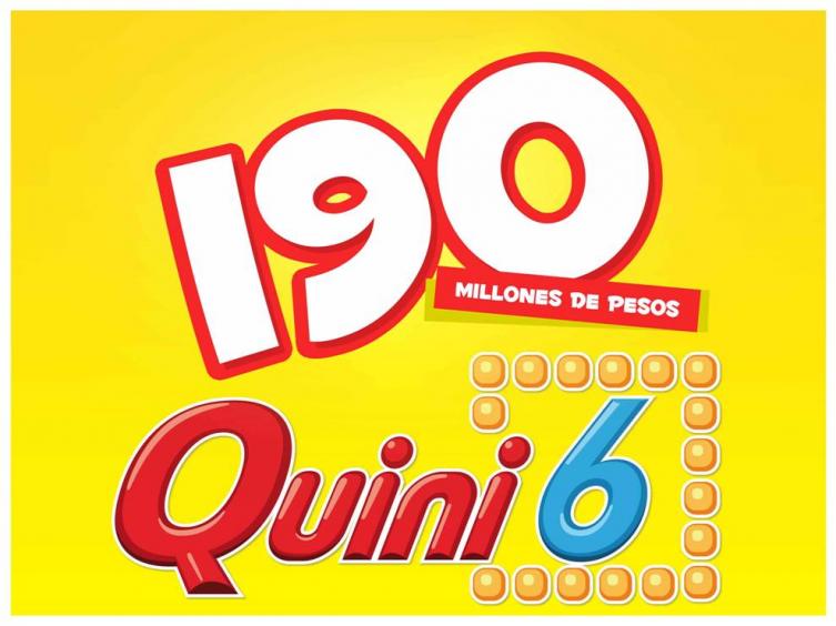 El Quini 6 vacante y sorteará $190 millones 