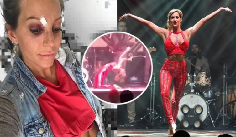 EL VIDEO DEL FUERTE ACCIDENTE DE NOELIA MARZOL EN BIEN ARGENTINO 