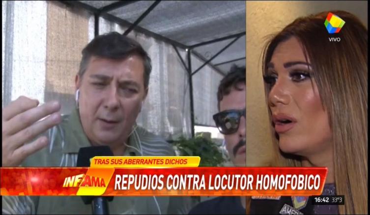 Un locutor realizó un brutal y grosero comentario contra Florencia de la V