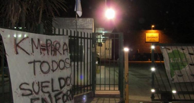 Dictan conciliación obligatoria en el conflicto de Ovoprot S.A. 