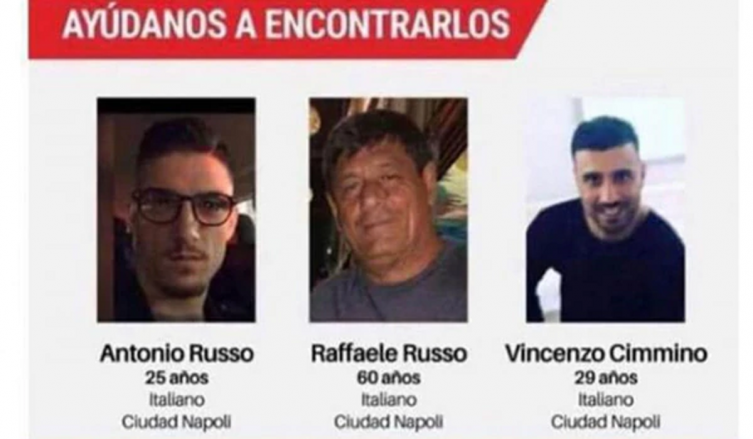 Tres italianos fueron detenidos por la policía en una ruta mexicana y desaparecieron