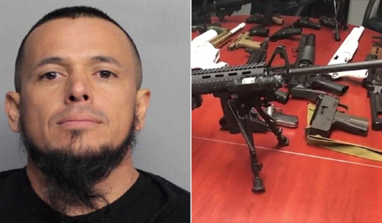 Arrestaron a un argentino en Miami Beach con un arsenal en su departamento