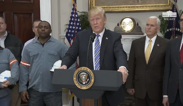 Trump confirmó los aranceles al acero y al aluminio y quedarán exceptuados México y Canadá 