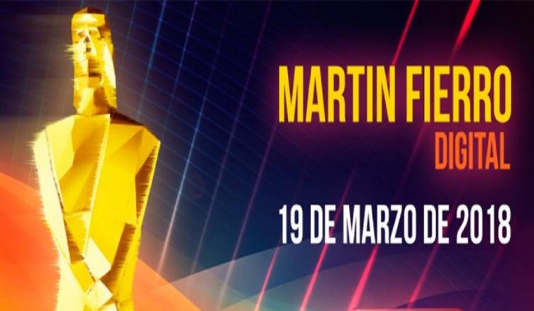 Se conocieron los nominados a los premios Martín Fierro Digital