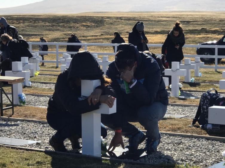 “No hay palabras que puedan describir lo que se siente pisar Malvinas