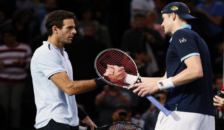 Masters 1000 de Miami: Del Potro ante Isner, un duelo con antecedentes atractivos