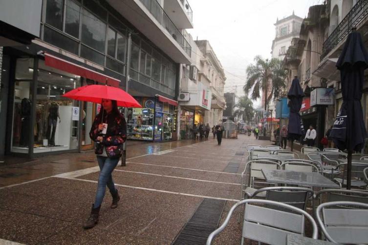Feriado inestable en la ciudad