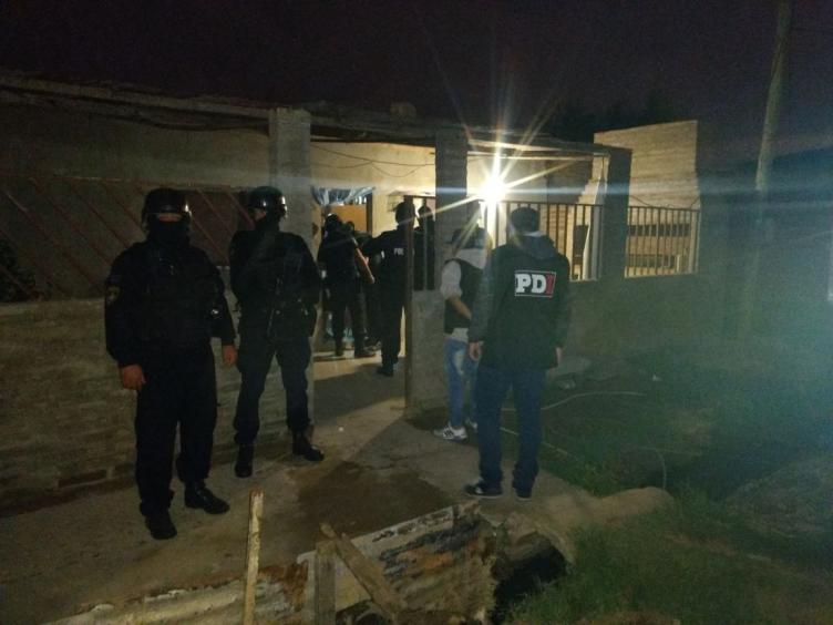 Se realizaron 20 allanamientos simultáneos