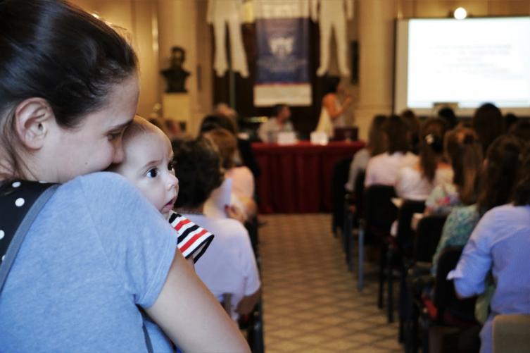 Concurrida asistencia a la Jornada de Lactancia materna
