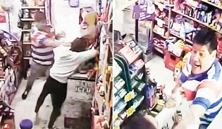No le aceptaron un billete de 2 pesos y atacó a golpes a la kiosquera