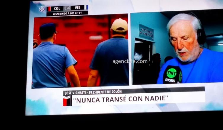 José Vignatti apuntó contra el operativo policial