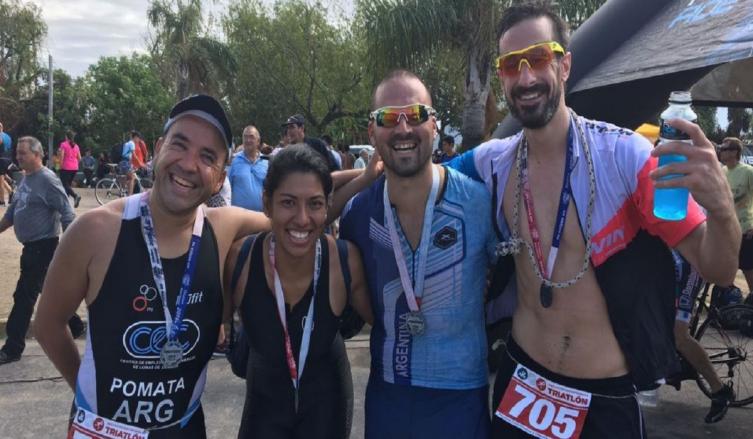 Paratriatlon: tres campeones argentinos