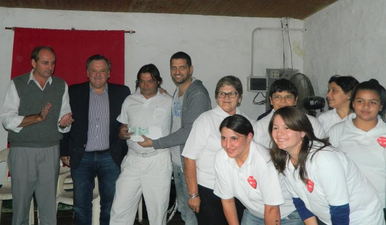 El Senador Michlig participó de la apertura del Torneo Provincial de Bochas de Damas