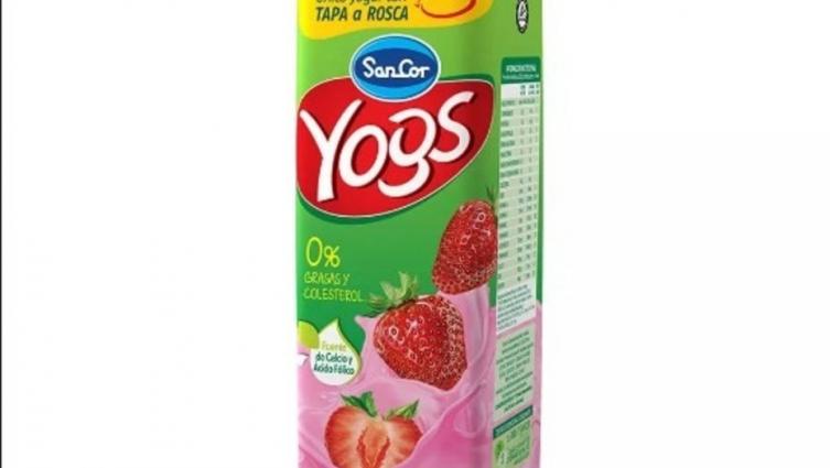 Ordenan retirar del mercado lotes de yogures bebible Yogs