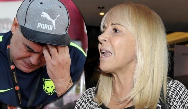 ¡Se cansó! Claudia Villafañe le respondió con todo a Diego Maradona