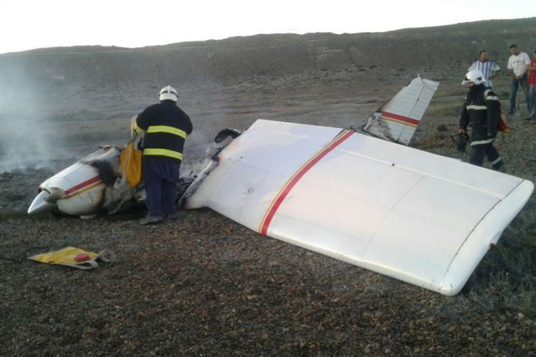 Dos muertos al estrellarse una avioneta en Chubut