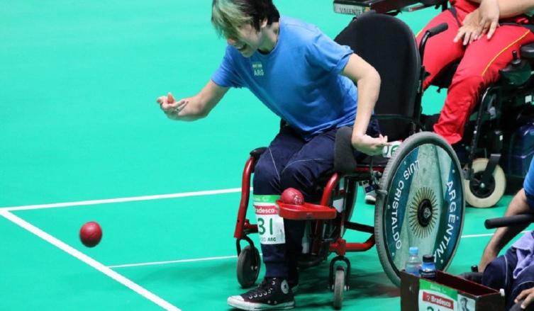 Boccia: Cristaldo quedó al borde de la semifinal en Canadá