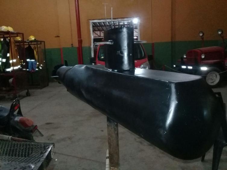 Se descubrió el primer monumento al ARA San Juan 