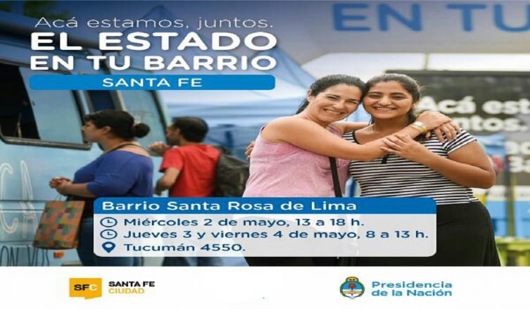 El Estado en tu Barrio visita Santa Rosa de Lima 