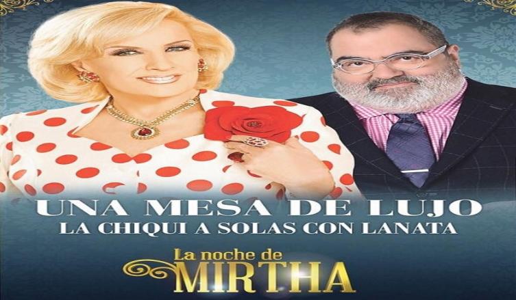 Mirtha Legrand a solas con Jorge Lanata
