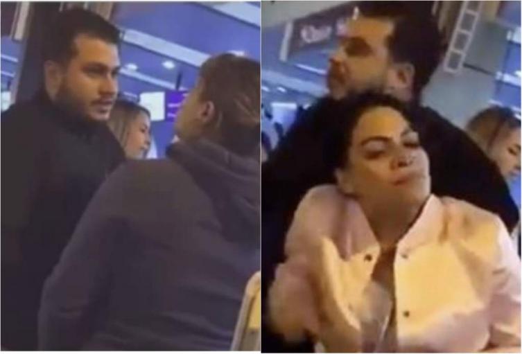 Colombia: Lo pescó en el aeropuerto con su amante y armó un escándalo