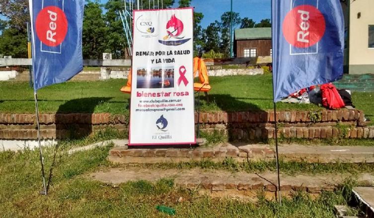 Remar contra el cáncer de mama