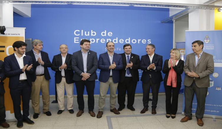 Se inauguró el Club de Emprendedores de Santa Fe 