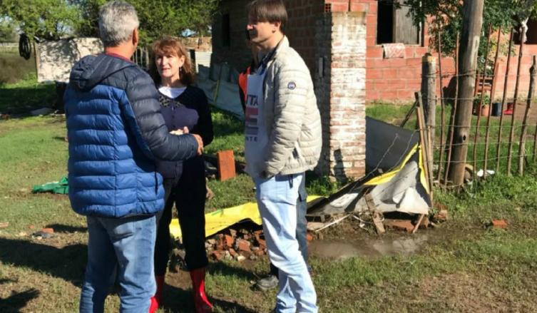 Apoyo sanitario en localidades afectadas