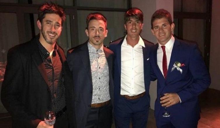 En el casamiento de Sperduti se habló del futuro plantel de Newells