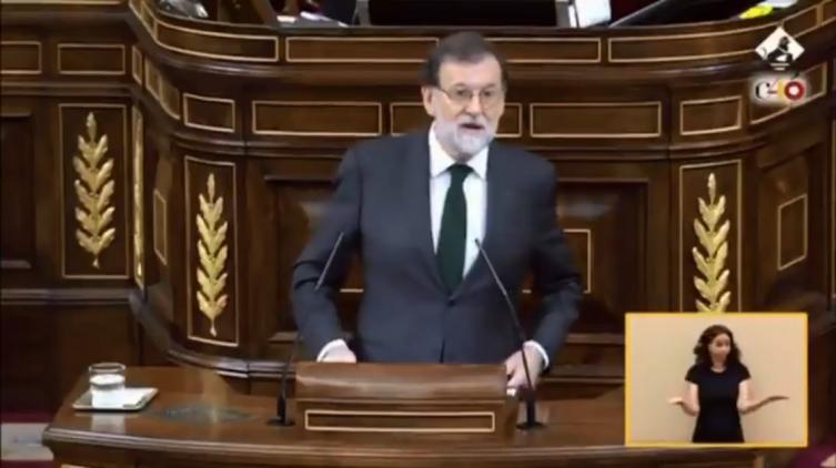La despedida de Rajoy: 
