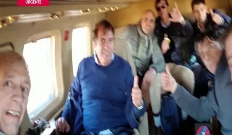 Rescataron a los funcionarios de la comitiva presidencial varados en la alta montaña